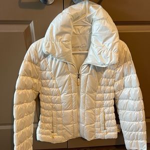 Kenneth Cole white puffer jacket